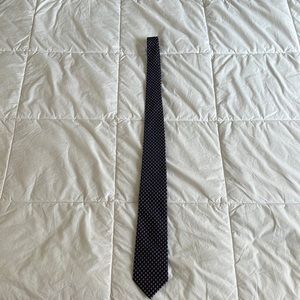 Michael Kors navy and purple tie